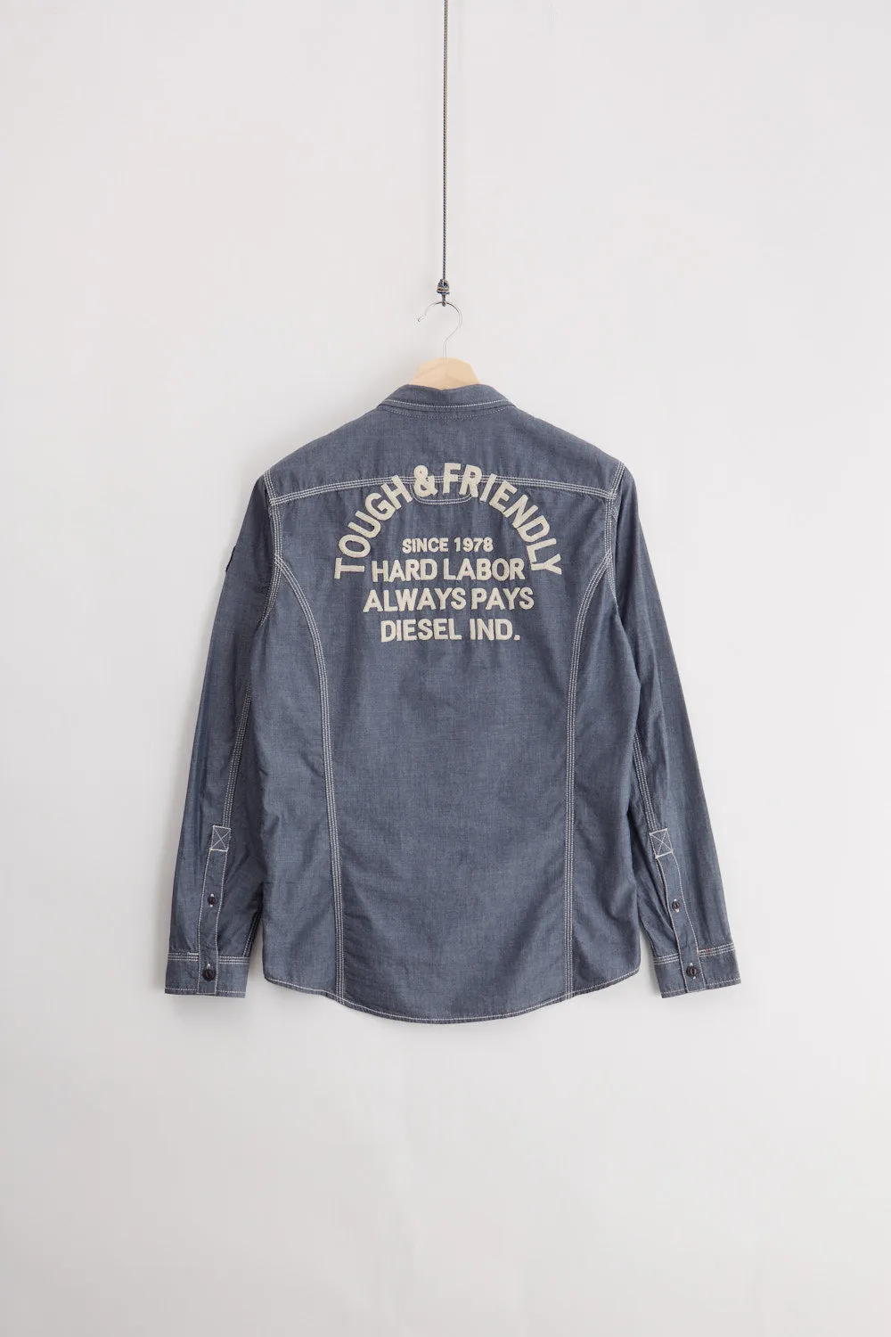 Diesel Chambray work shirt (M) sold by Livid Jeans product image thumbnail 2