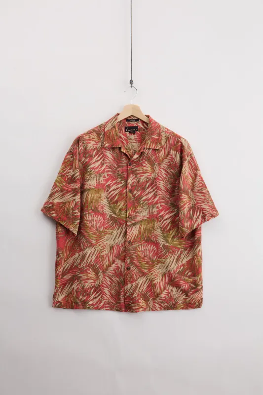 Silk Resort Shirt (XL) made by Vintage