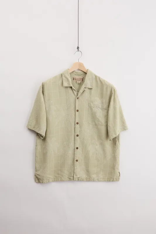 Jamaica Jaxx Silk Shirt (L) made by Vintage