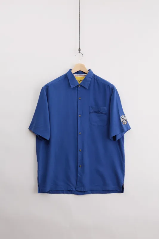 Tommy Bahama Baseball Silk Shirt (L) sold by Livid Jeans