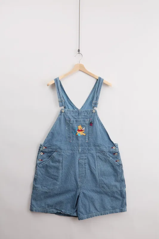 90's Disney Plus Striped Dungaree (46) sold by Livid Jeans
