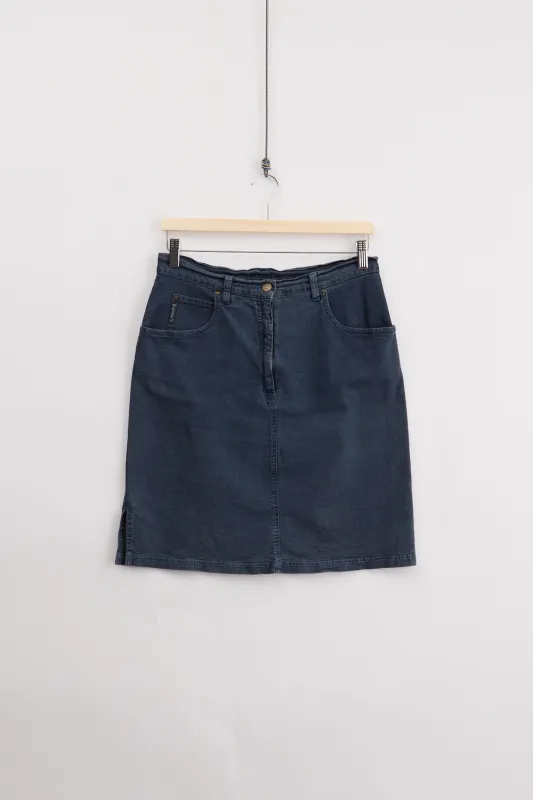Armani Jeans Denim Skirt  (W28) made by Vintage