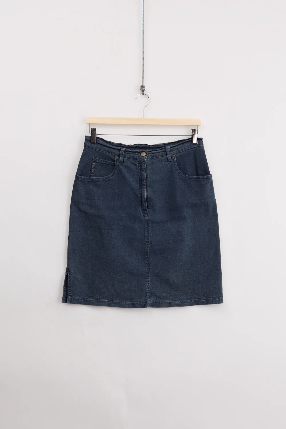 Armani Jeans Denim Skirt (W28) sold by Livid Jeans