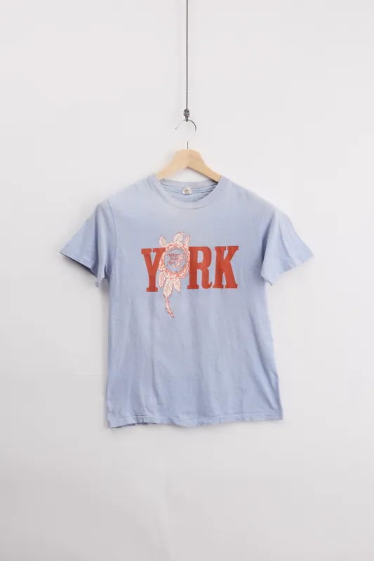 70's York Running Tee (M) made by Livid Jeans