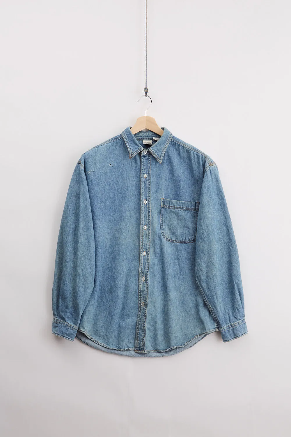 90's Disney Denim Shirt (L) sold by Livid Jeans