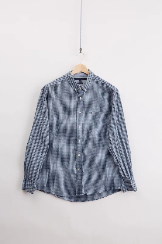 Tommy Hilfiger checked oxford shirt (XL) sold by Livid Jeans