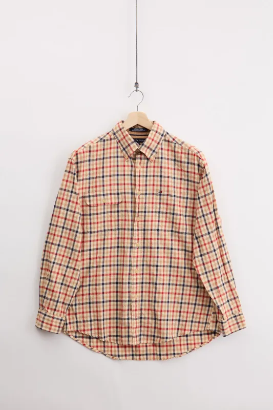 Tommy Hilfiger workshirt (L) made by Vintage