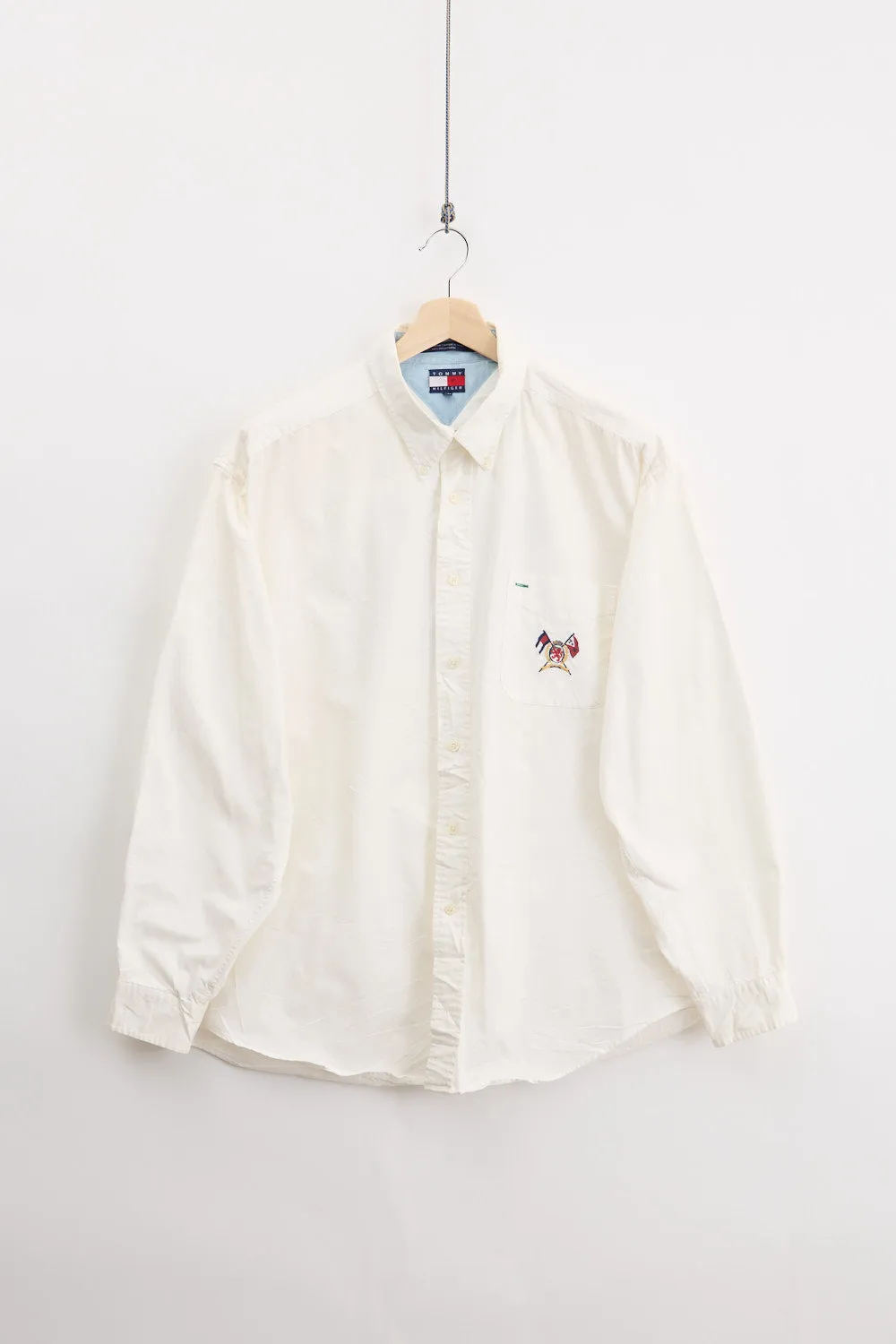 Tommy Hilfiger Yachting twill shirt (XL) sold by Livid Jeans