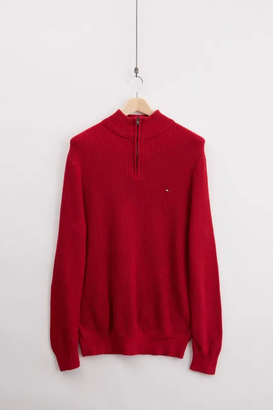 Tommy Hilfiger Quarter zip (L) made by Vintage