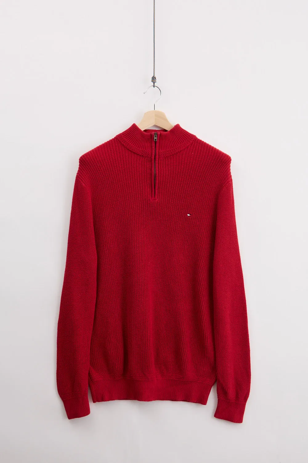 Tommy Hilfiger Quarter zip (L) sold by Livid Jeans