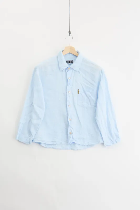 Armani Jeans Linen shirt (S) made by Vintage