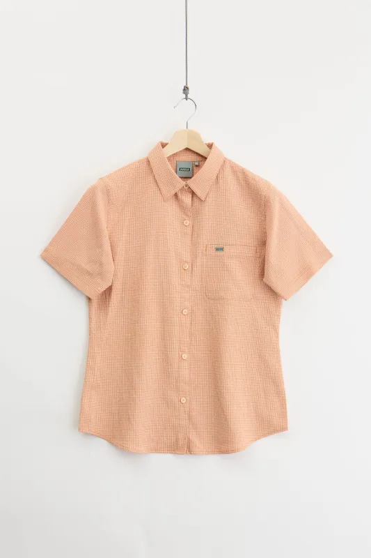 Aigle summer seersucker shirt (42) made by Vintage