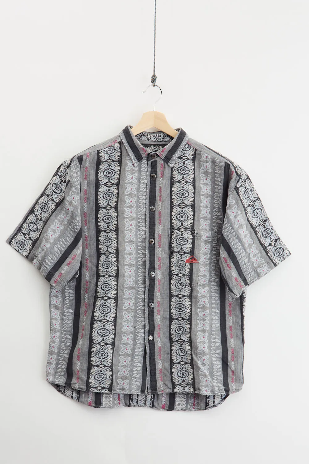 Quicksilver Textured woven shirt (XL) sold by Livid Jeans