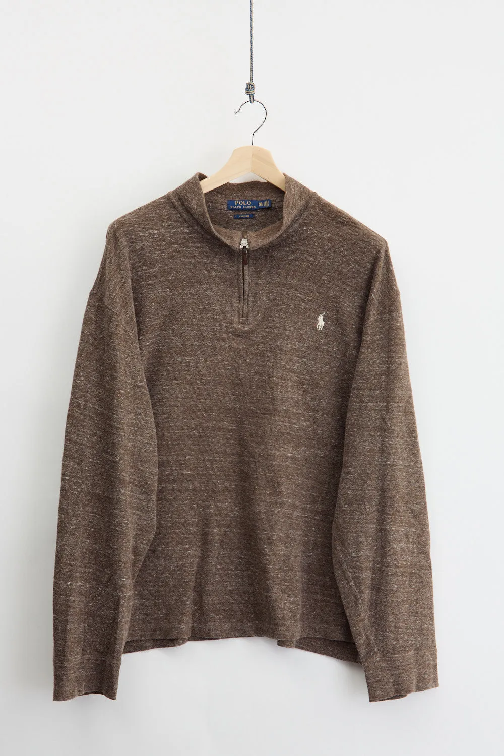 Polo Ralph Lauren quarter-zip sweater (3XL) sold by Livid Jeans