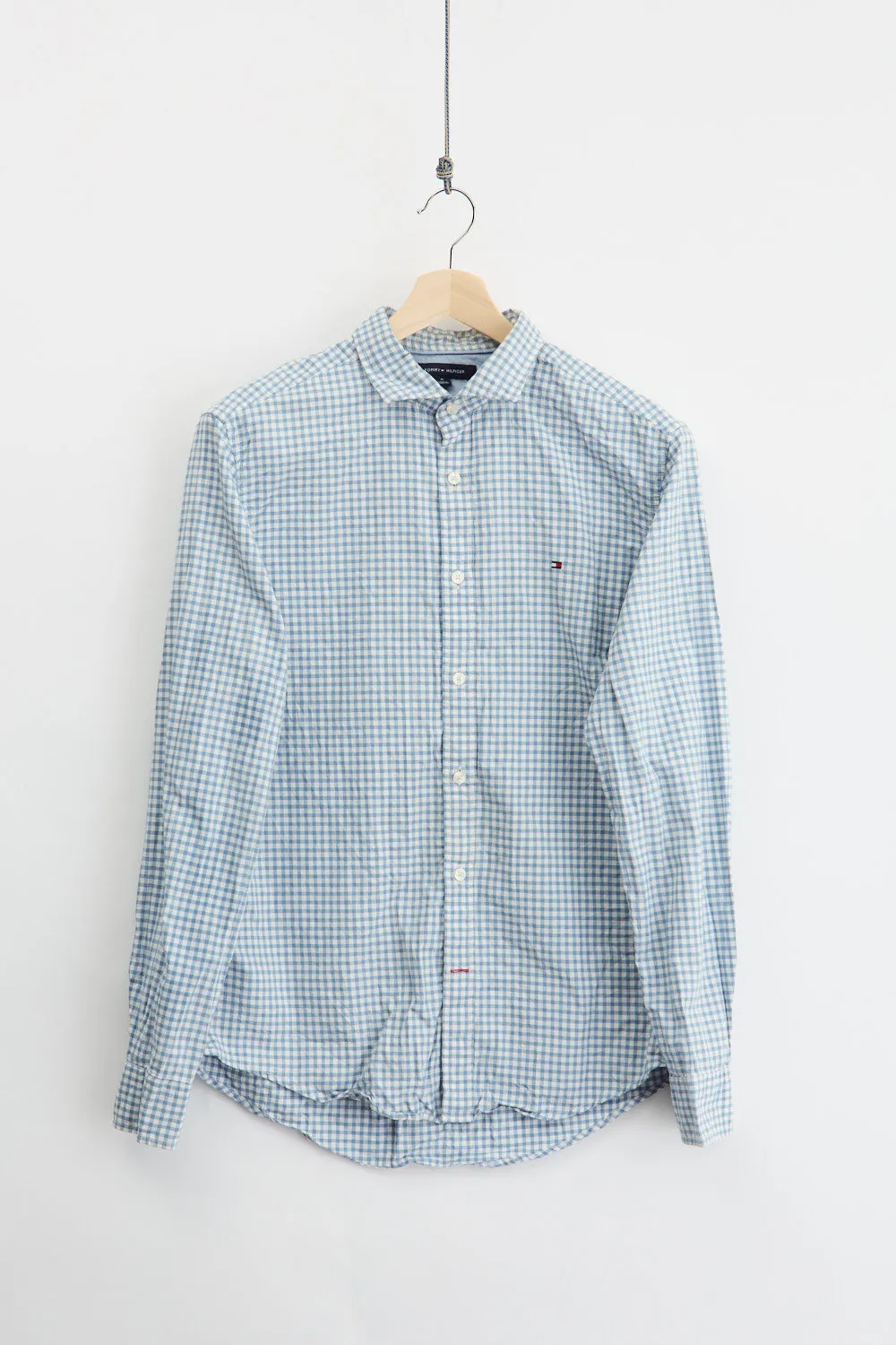 Tommy Hilfiger check shirt (M) sold by Livid Jeans