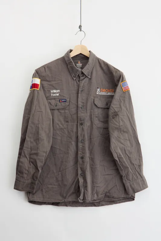 Texas Oilrig work shirt (L) made by Livid Jeans