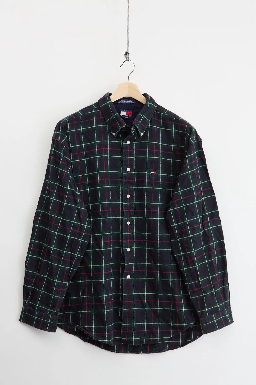 Tommy Hilfiger flannel shirt (XL) sold by Livid Jeans