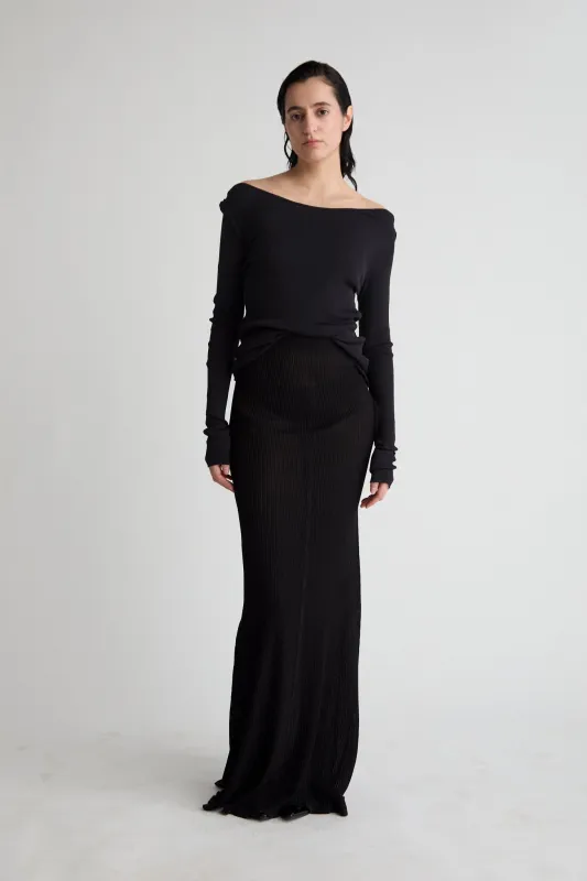 Lora Paper yarn Black made by Livid Jeans