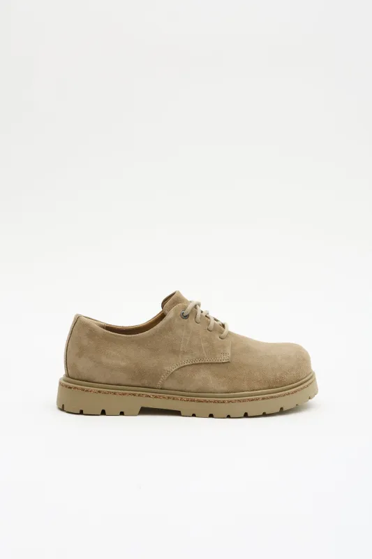 Highwood Lace Low Suede Taupe sold by Livid Jeans