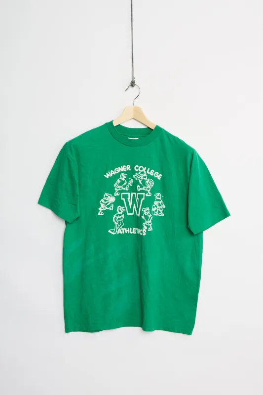 80's Wagner College athletics tee (XL) made by Livid Jeans