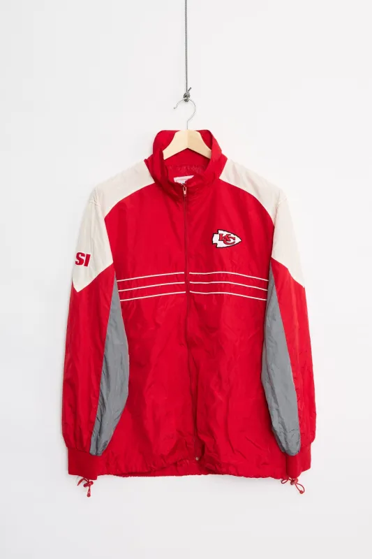 Kansas City Chiefs NFL Windbreaker (XL) made by Vintage