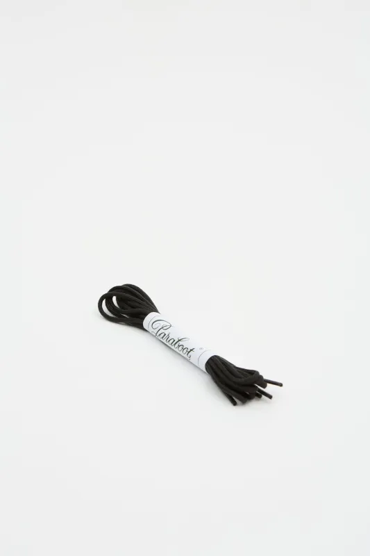 Fine boot laces Noir sold by Livid Jeans