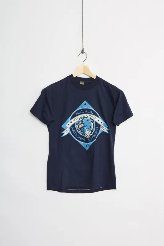 1985 Villanova Wildcats tee (M) made by Vintage