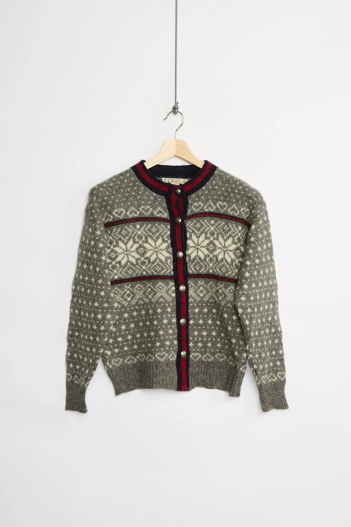 80's L.L. Bean wool cardigan (S) sold by Livid Jeans