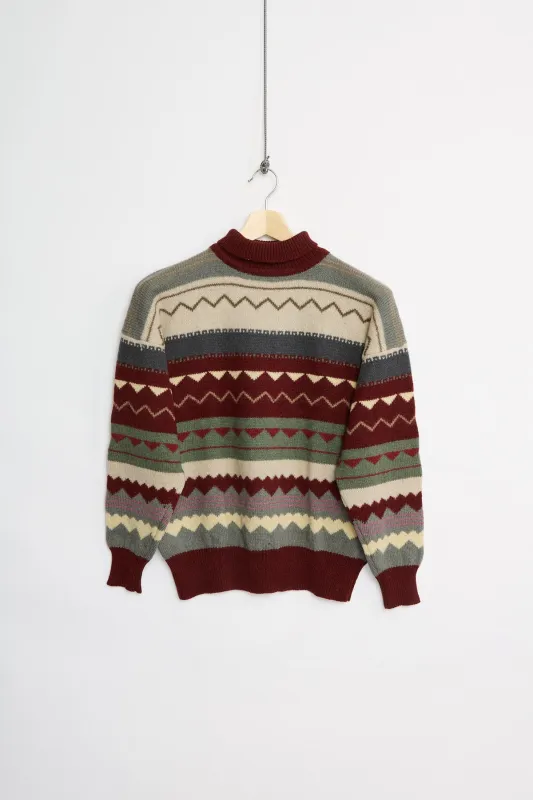 80's Shetland wool turtleneck (M) sold by Livid Jeans
