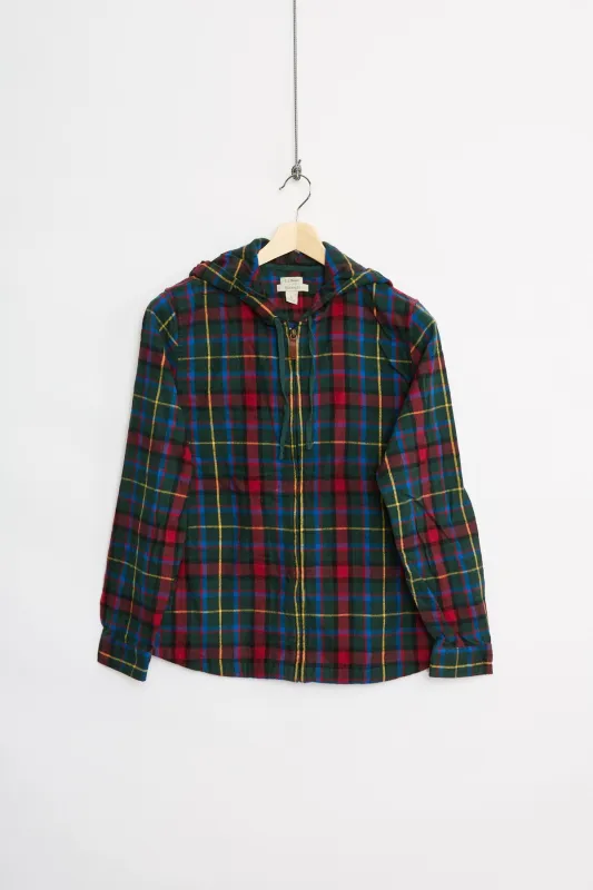 L.L. Bean flannel Hoody (L) sold by Livid Jeans