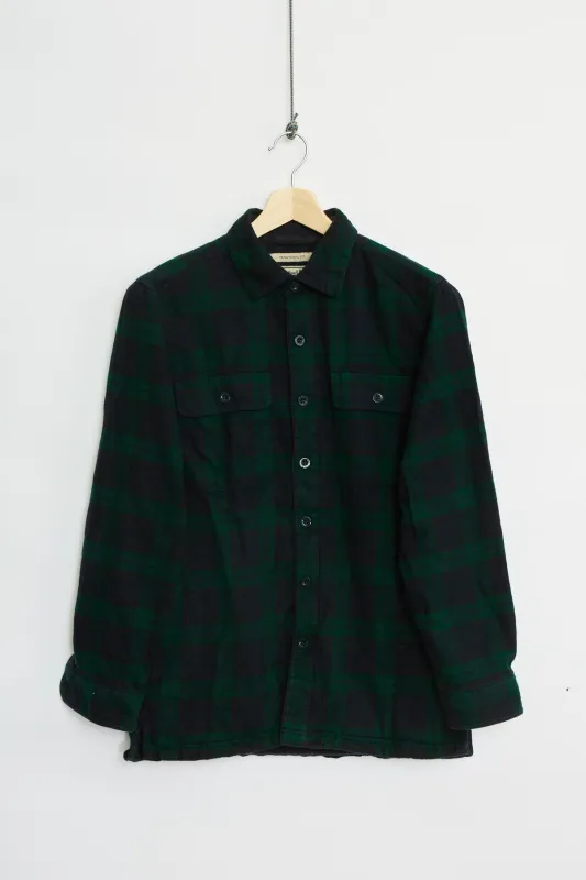 L.L. Bean fleece lined flannel shirt (S) made by Vintage