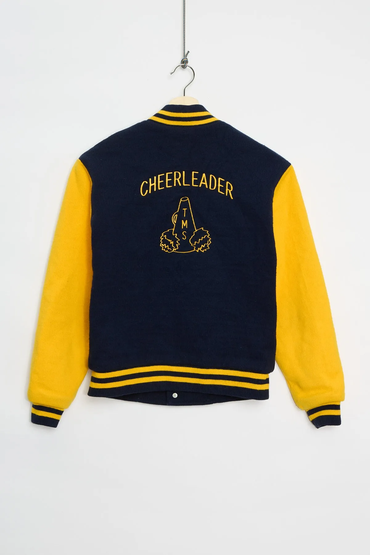 80's knitted cheerleader varsity jacket (M) sold by Livid Jeans product image thumbnail 2
