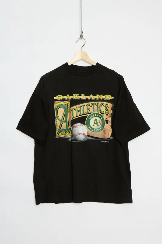 90's Oakland Athletics tee (XL) sold by Livid Jeans