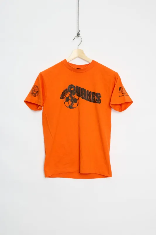 90's Eearthquakes Soccer tee (M) made by Vintage
