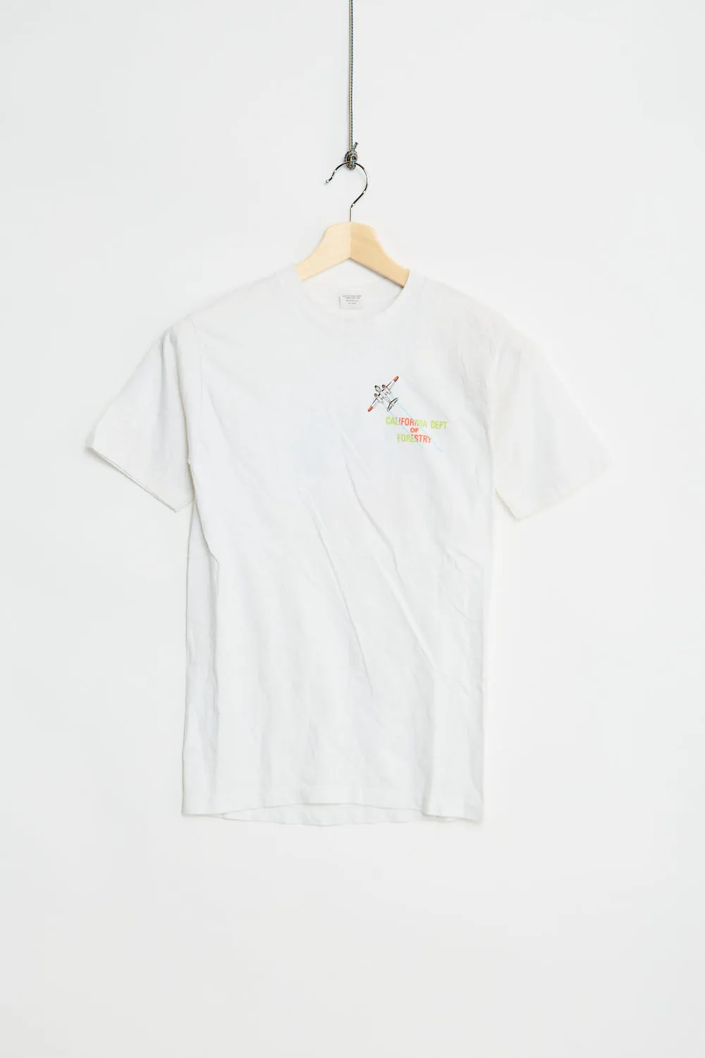 80's California Dept. of Forestry tee (S) sold by Livid Jeans