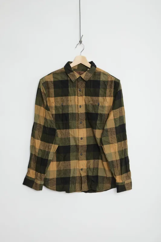Woolrich Flannel shirt (XL) made by Vintage