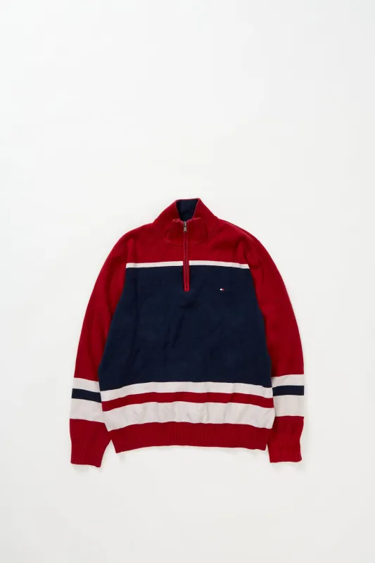 Tommy Hilfiger quarter zip (XL) made by Vintage