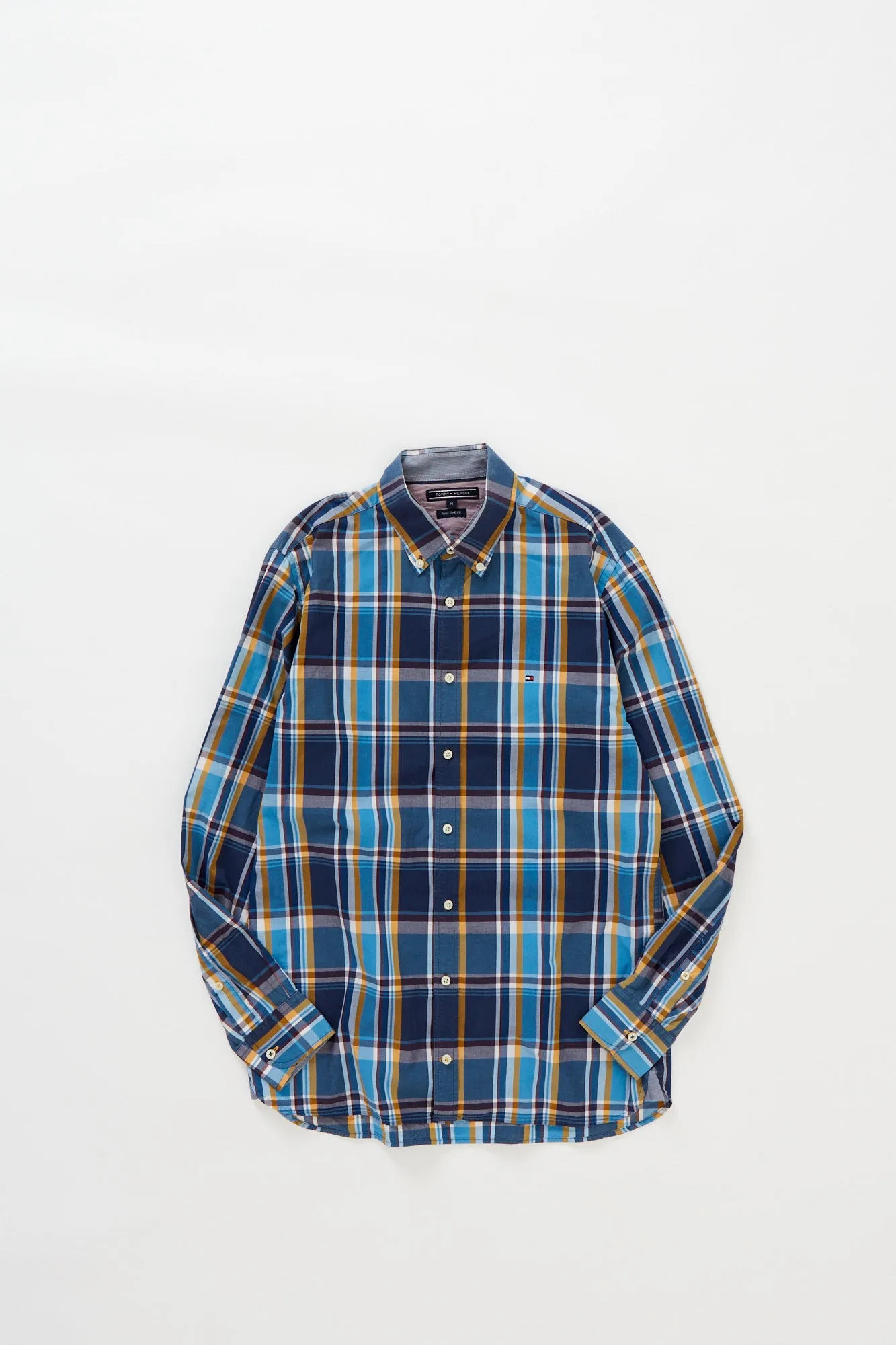 Tommy Hilfiger check shirt (M) sold by Livid Jeans