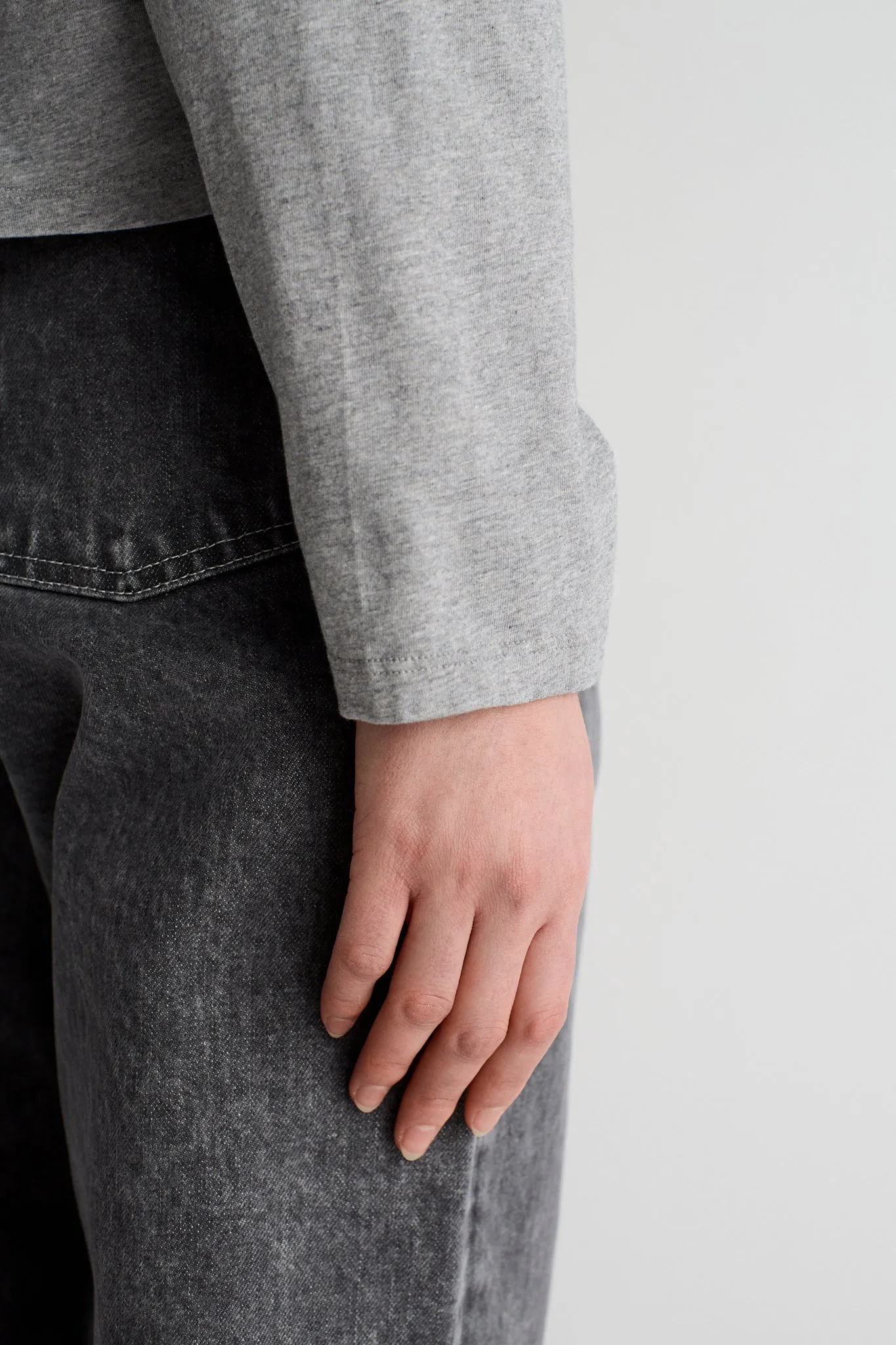 Mila Grey Melange sold by Livid Jeans product image thumbnail 5