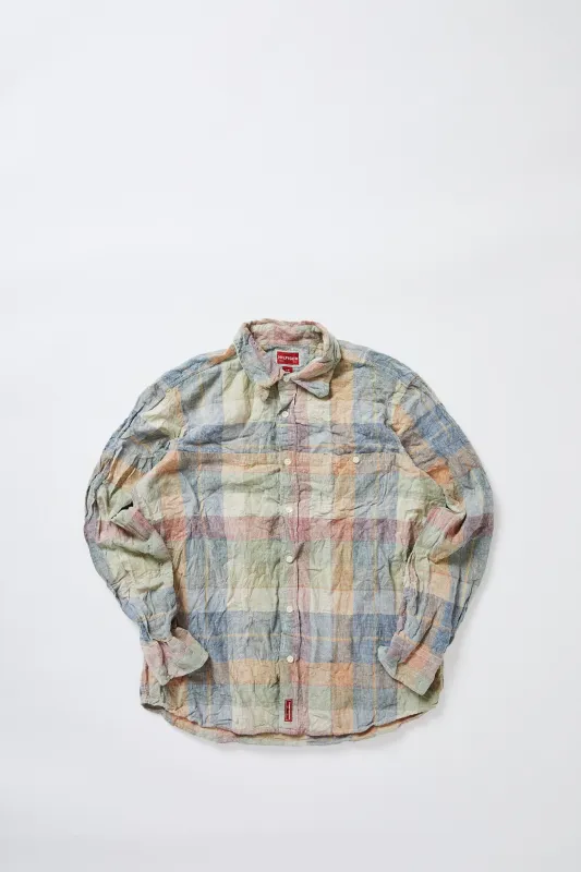 Tommy Hilfiger Check Shirt (L) made by Vintage