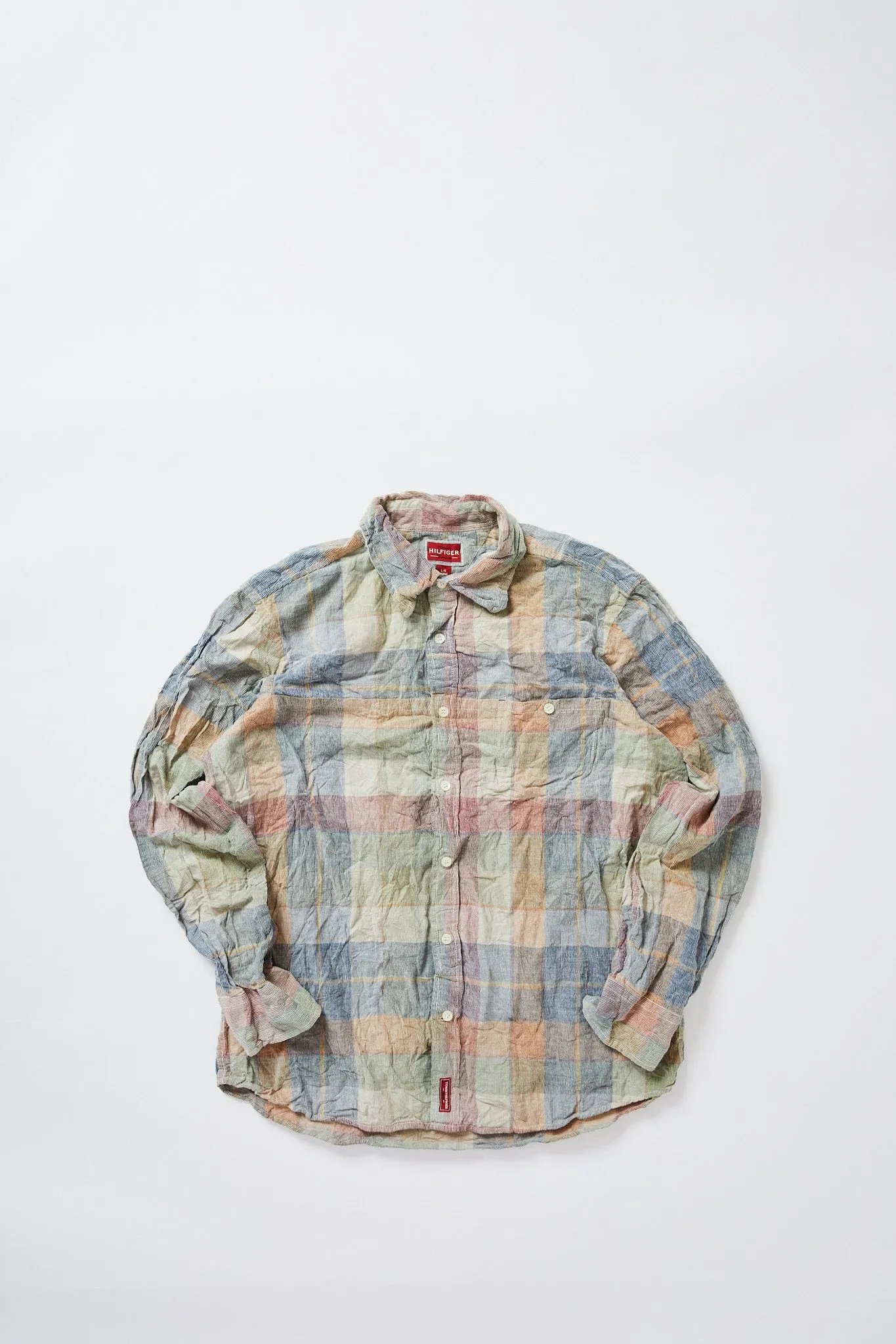 Tommy Hilfiger Check Shirt (L) sold by Livid Jeans