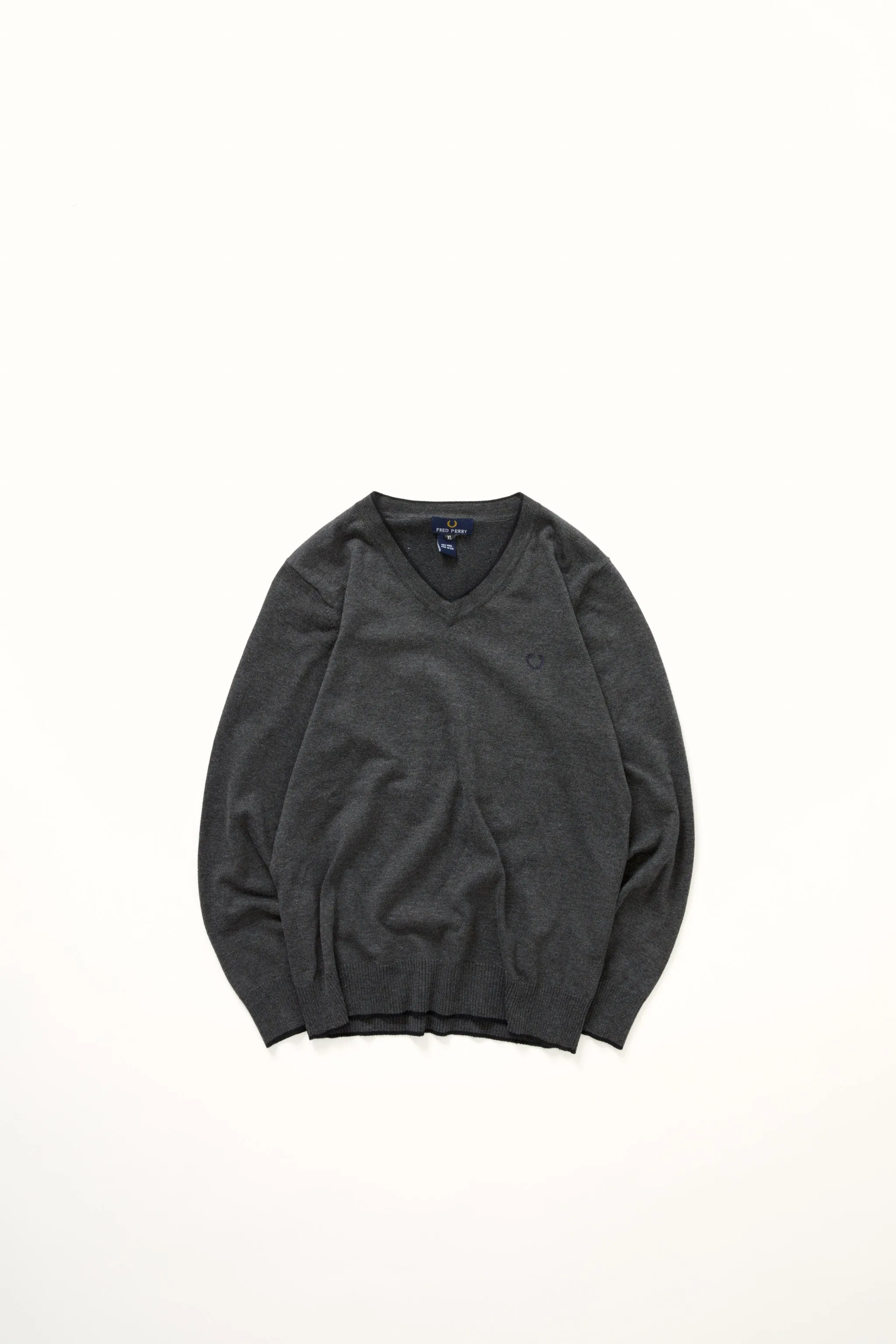 Fred Perry Wool V-neck (S) sold by Livid Jeans