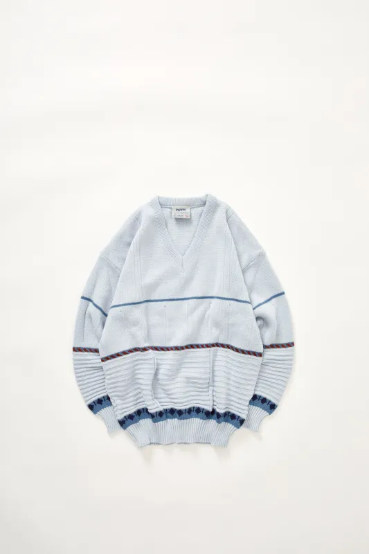 British V-neck Knit (M) sold by Livid Jeans