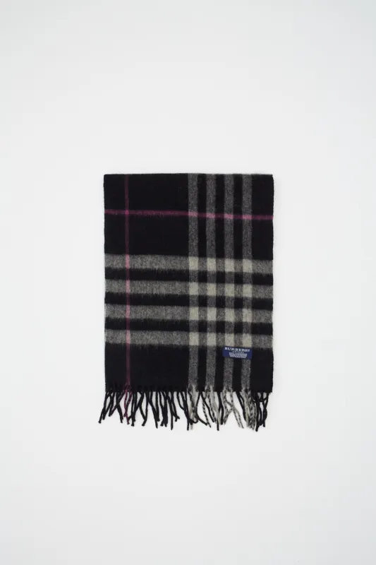 90's Burberry Cashmere Scarf (OneSize) made by Vintage