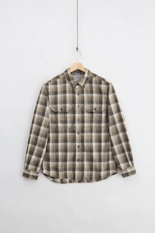 Carhartt Flannel Shirt (M) sold by Livid Jeans