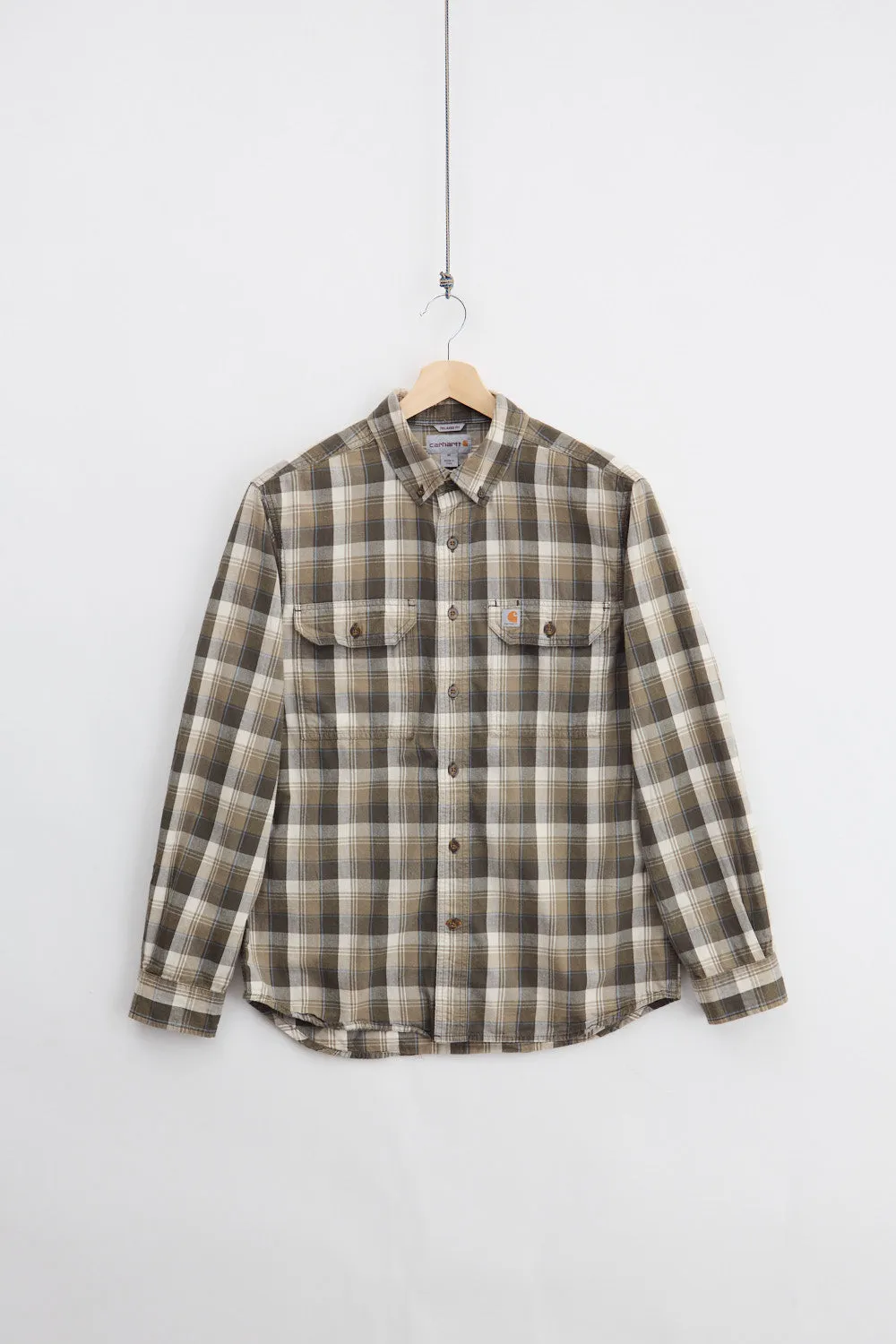 Carhartt Flannel Shirt (M) sold by Livid Jeans
