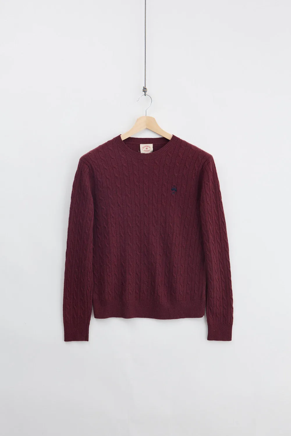 Brooks Brothers Red Fleece Wool Sweater (L) sold by Livid Jeans