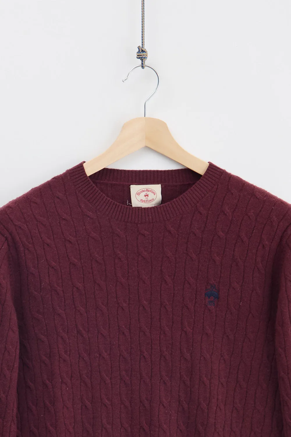 Brooks Brothers Red Fleece Wool Sweater (L) sold by Livid Jeans product image thumbnail 2