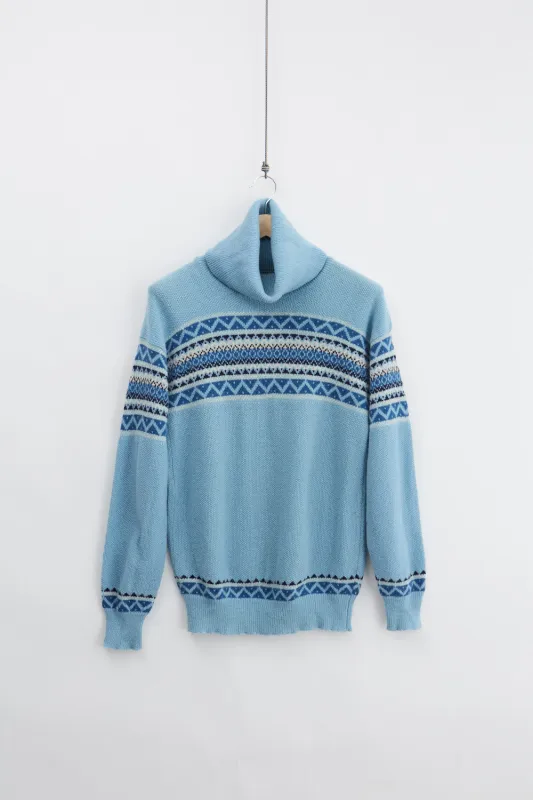 Benetton Traditional Wool Knitted Turtleneck (XL) sold by Livid Jeans