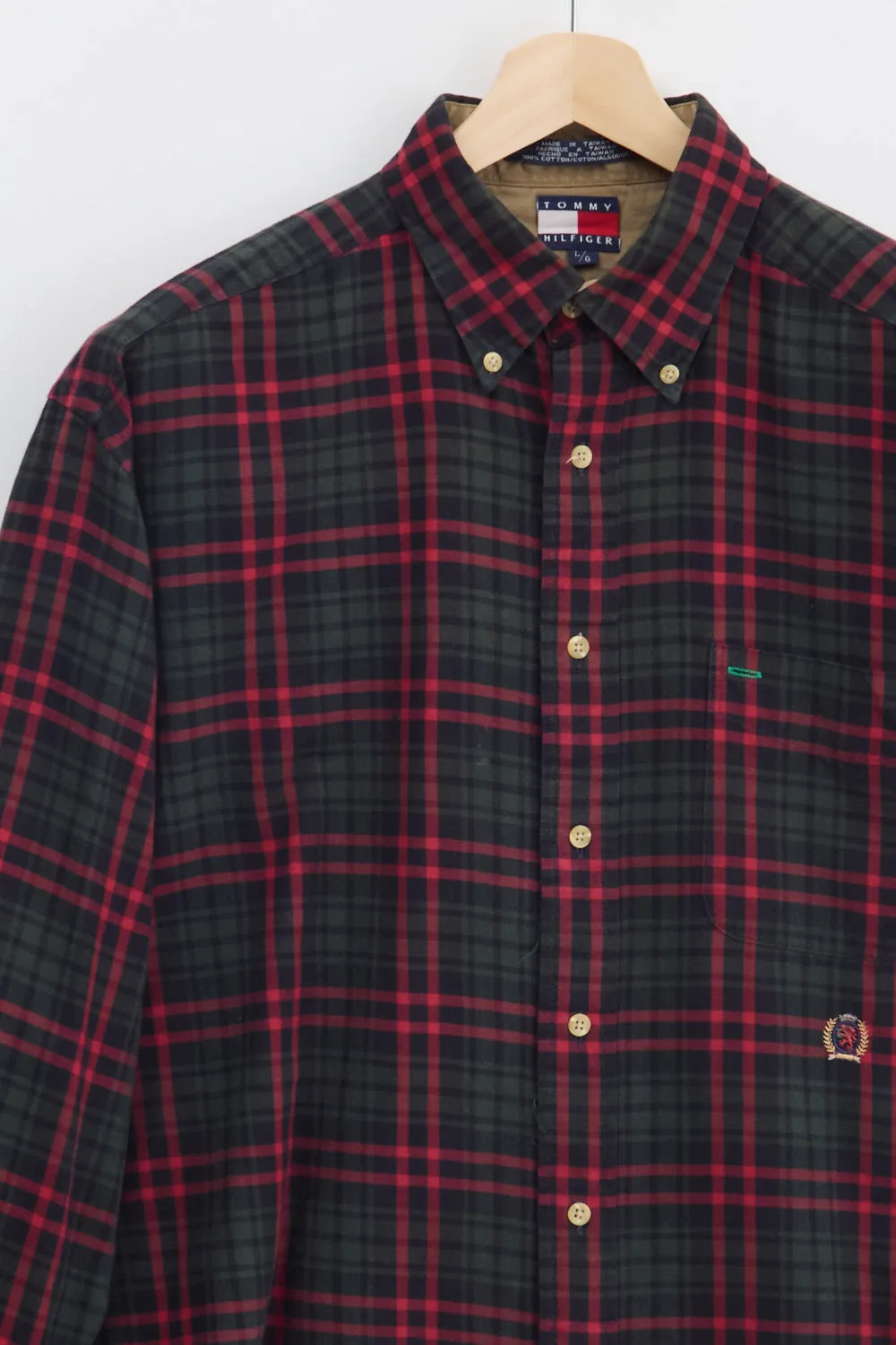 90's Tommy Hilfiger Shirt (L) sold by Livid Jeans product image thumbnail 2